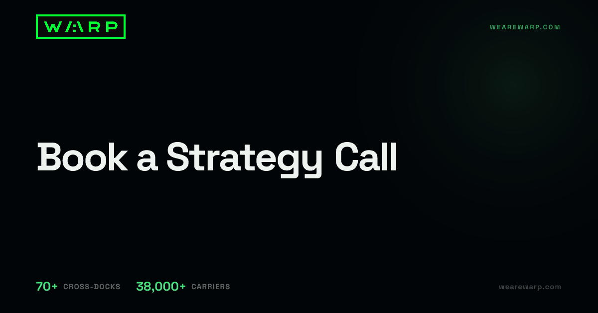Book a Strategy Call | Warp