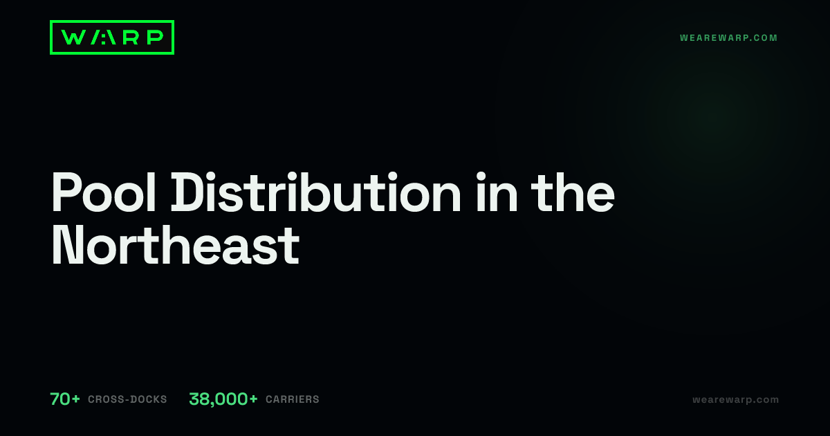 Pool Distribution in the Northeast | Warp