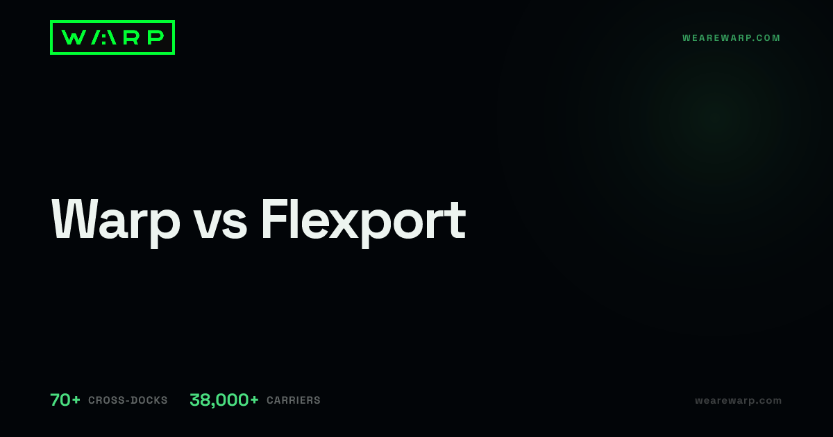 Warp vs Flexport | Warp