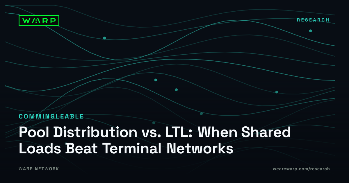 Pool Distribution vs. LTL: When Shared Loads Beat Terminal Networks | Warp